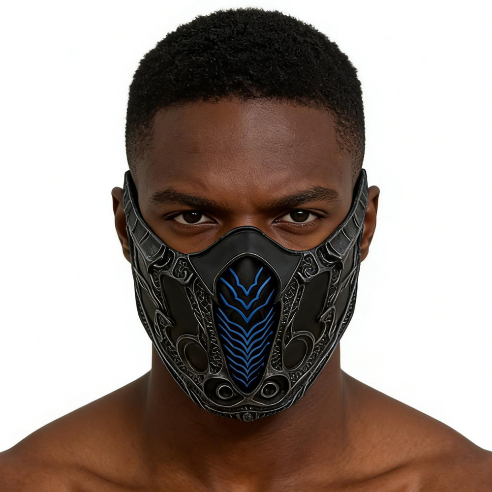 Respirator Half Face - Маска для косплея Mortal Kombat Half