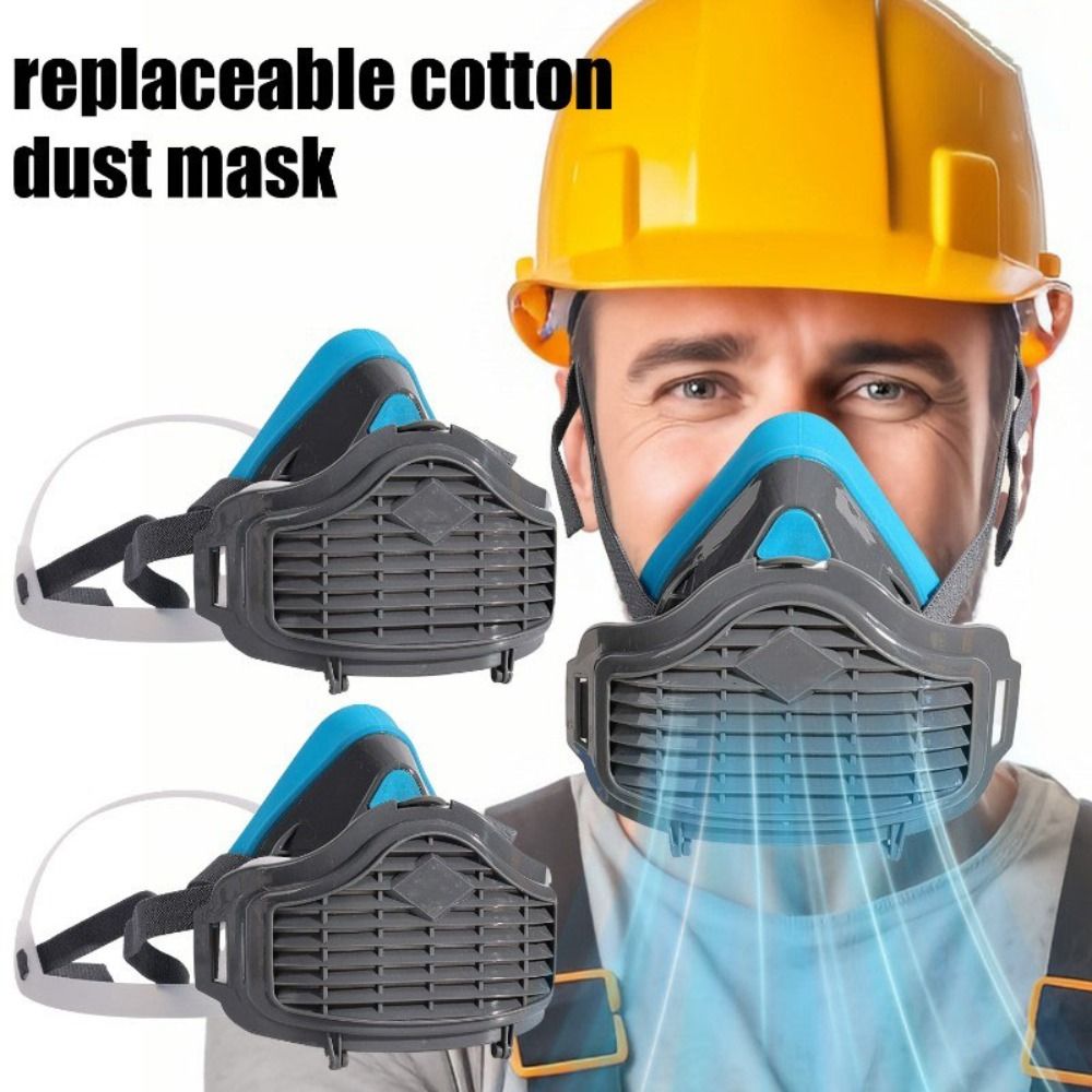 Respirator Half Face - Силиконовая пылезащитная полумаска с многоразовым сменным