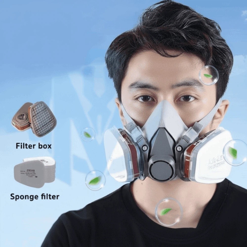 Respirator Half Face - Многоразовый ‌ Профессиональный полумасочный респиратор 6200