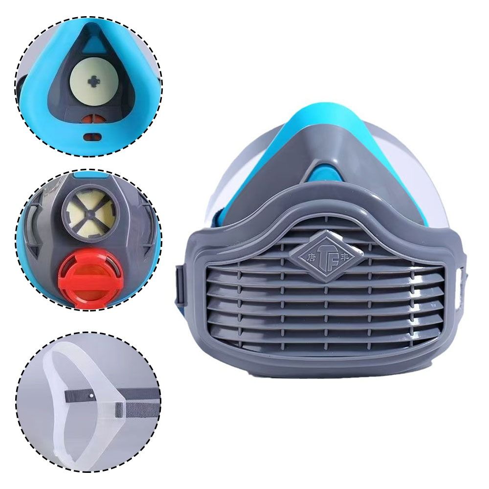 Силиконовая пылезащитная полум – обзор и цена Respirator Half Face