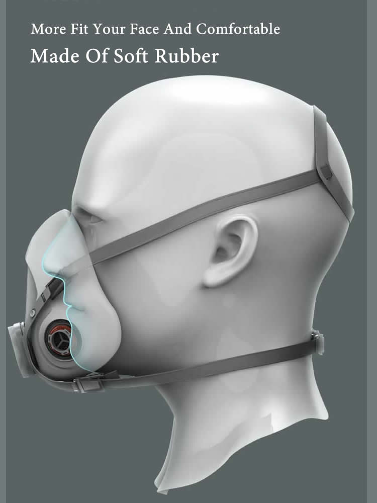 Полулицевая 6200 Пылезащитная  – обзор и цена Dust Mask Construction