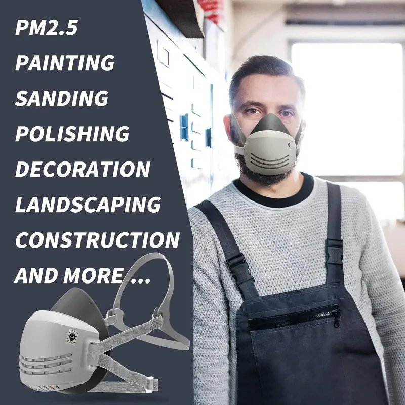 Пылезащитная маска + 20 шт. фи – обзор и цена Dust Mask Construction