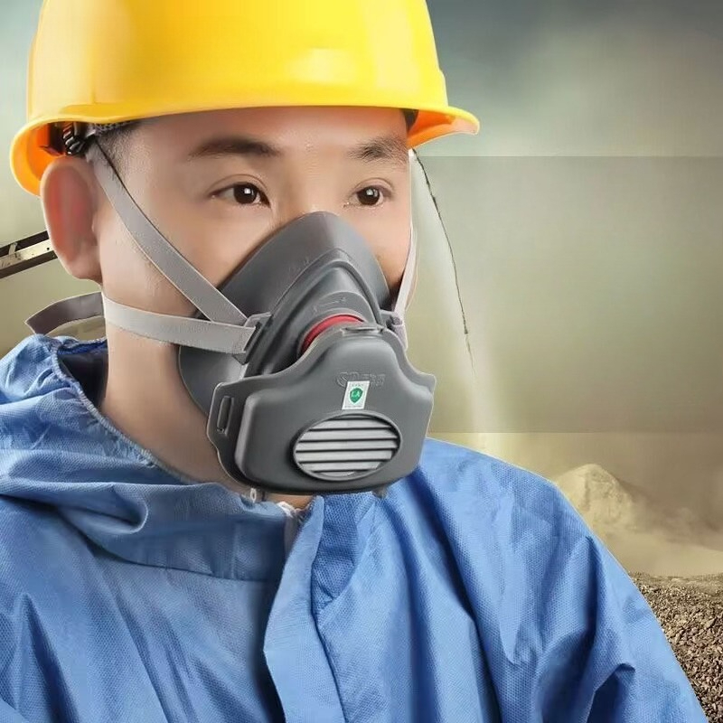Резиновая полумаска для защиты – обзор и цена Respirator Half Face