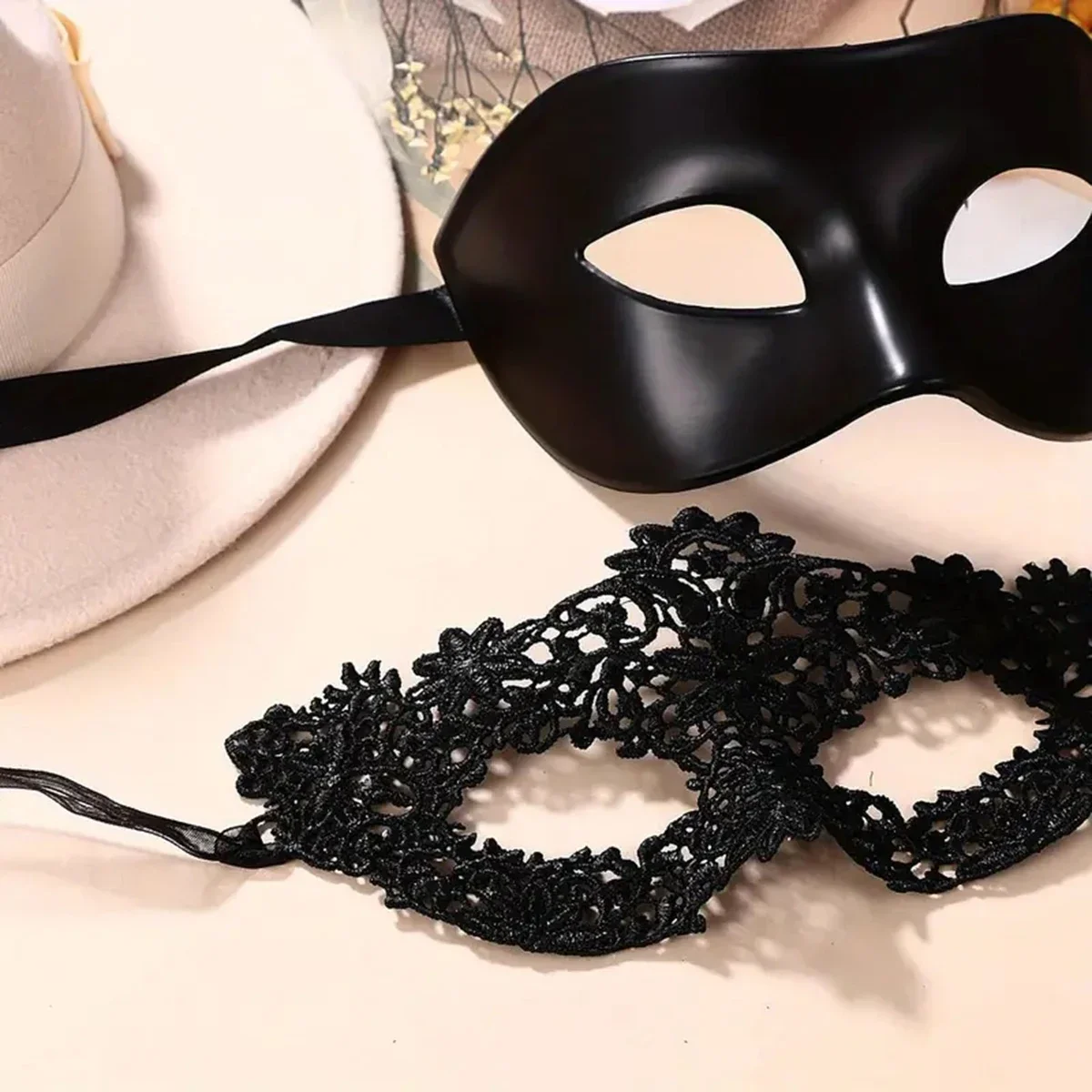 Элегантный набор маскарадных м – обзор и цена Black Face Mask Pack